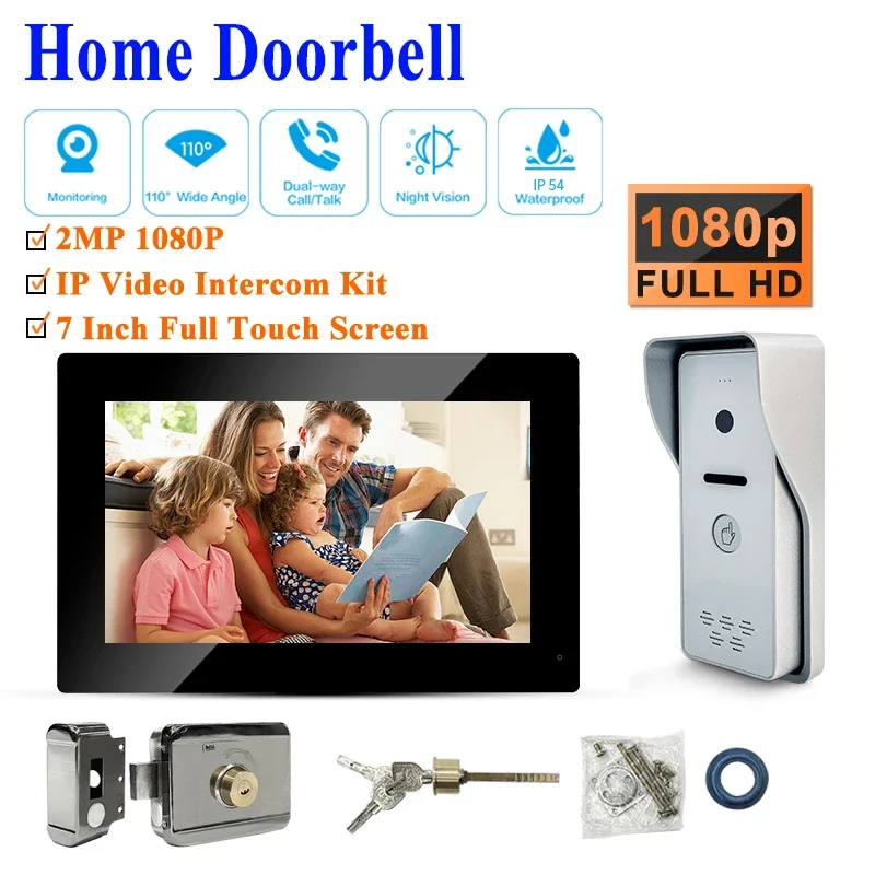 

Good Price Easy to Use IP Villa Apartment Outdoor Video Door Phone Doorbell Intercom Monitoring & Snapshot photo when call