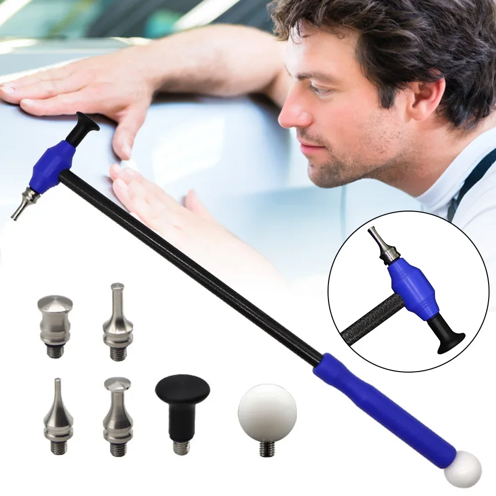 Titanium Alloy Tapper Hammer with Carbon Fiber Handle M8 Screw for Car Dent Repair Tools Dent Repair Kit Auto Accessoires