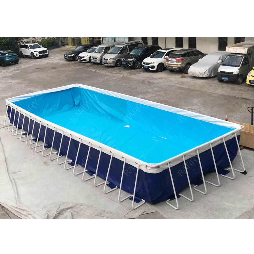 New Frame Pools Swimming Outdoor Adult Inflatable With Slide Pools Swimming Outdoor Metal Frame Above Ground Swimming Pool