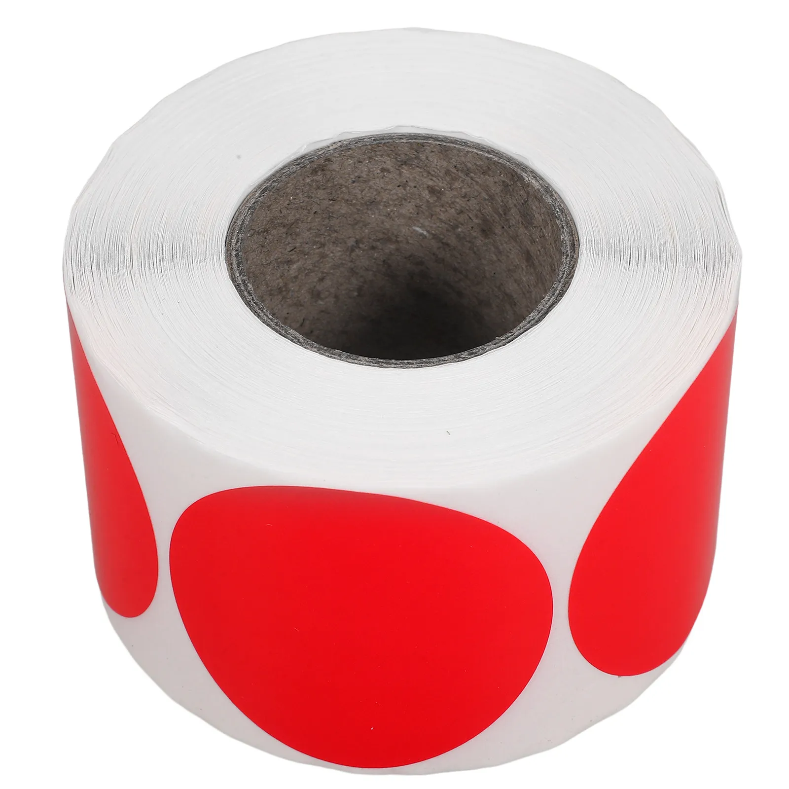 1 Roll Round Thermal Label Sticker Blank Printable Self Adhesive for Shipping Mailing Large Size Sticker Paper