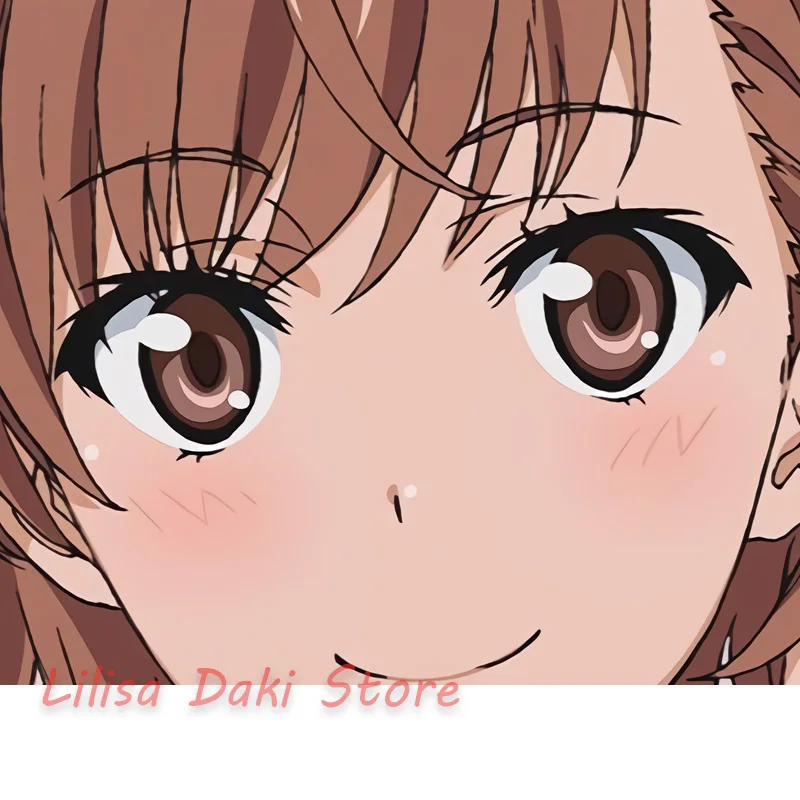 Dakimakura Mikoto Misaka Body Pillow Cover Double-Sided Print Anime Life-Size Pillowcase Gifts