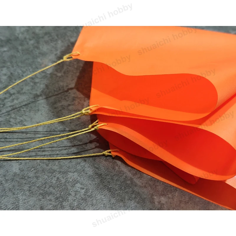 1PCS Außendurchmesser 45cm/50cm Modell Rakete Fallschirm Regelmäßige Sechseck Gleitschirm Fliegende Requisiten Tragfähigkeit 2kg für DIY-Enthusiasten