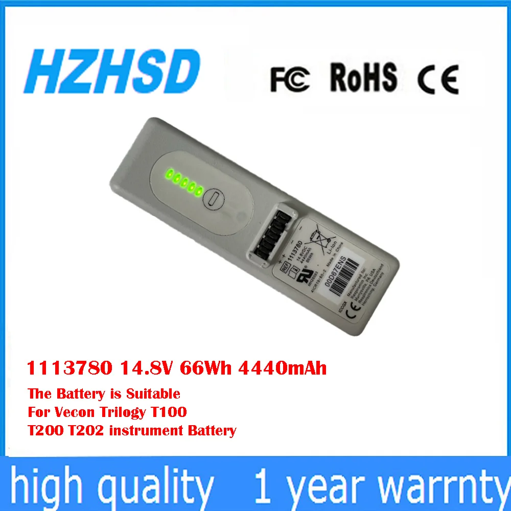 

1113780 14.8V 66Wh 4440mAh The Battery is Suitable For Philips Vecon Trilogy T100 T200 T202 instrument Battery