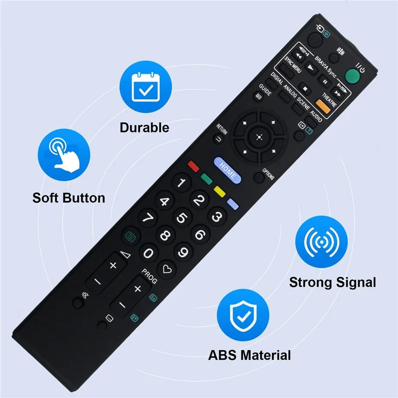 Y45A-Replace RM-ED016 Remote Control for Sony TV KDL-46V5600/46V5500/40WE5W