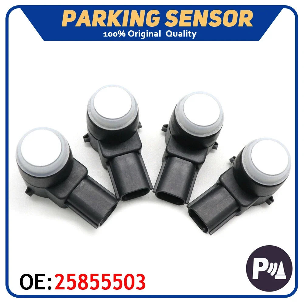 

4PCS 25855503 Car PDC Parking Sensor Bumper Reverse Assist For Cadilac CTS Buick Enclave Lucerne Chevrolet Avalanche Silverado