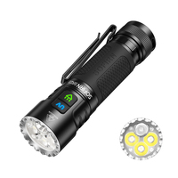 Sofirn SR23 3000LM Dual Light Flashlight 6500K EDC Flashlights 365nm UV SST08 Torch USB-C Rechargeable Light With Dual Switch