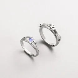 Thaya 100% S925 Silver Rings For Women Princess and Knight Couple Ring Romantic Engagement Ring Vintage Elegant Fine Jewelry