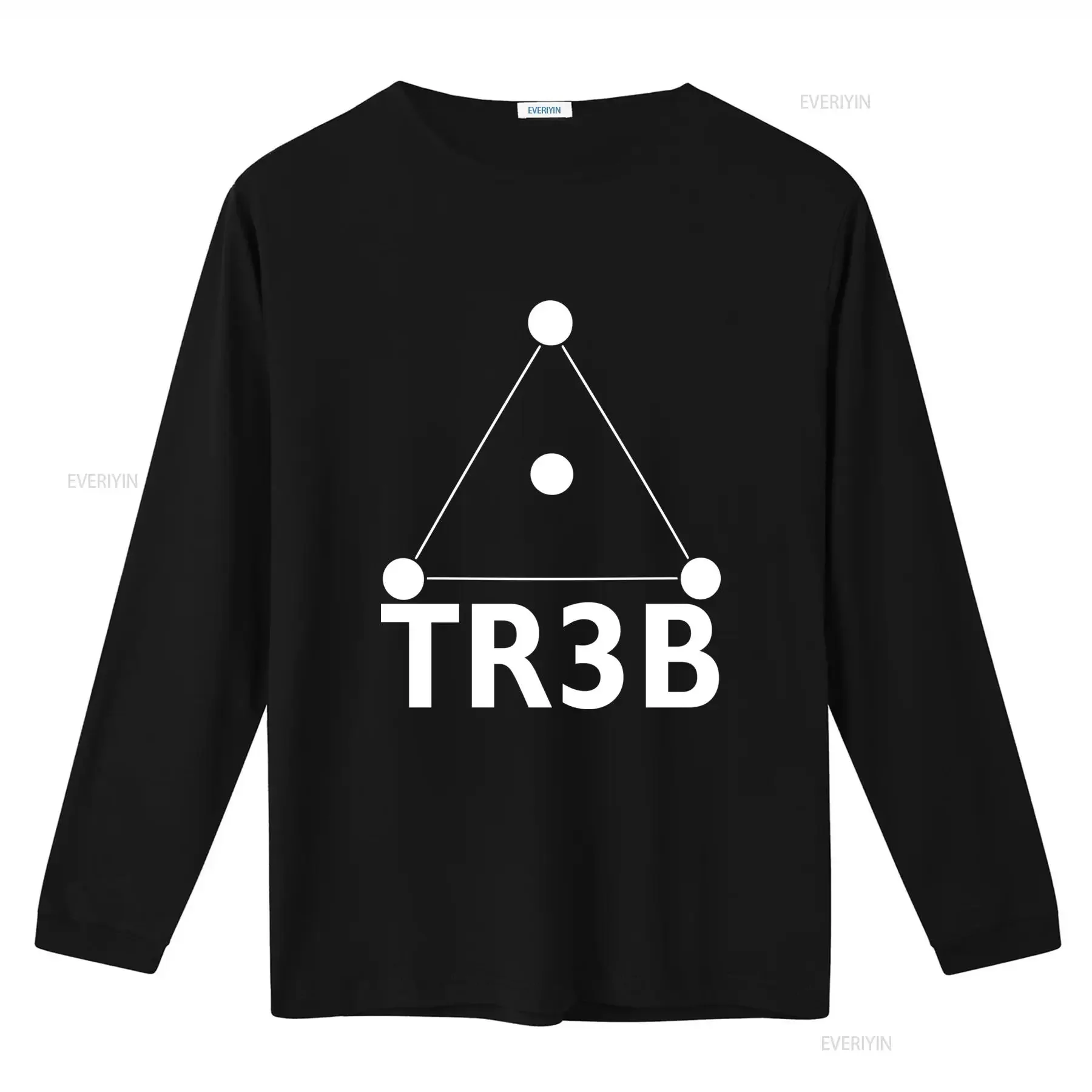 TR3B Triangle Mechanical T Shirt for Cool Design Fashion Streetwear vintage Washed Slightly Versatile designer clothes