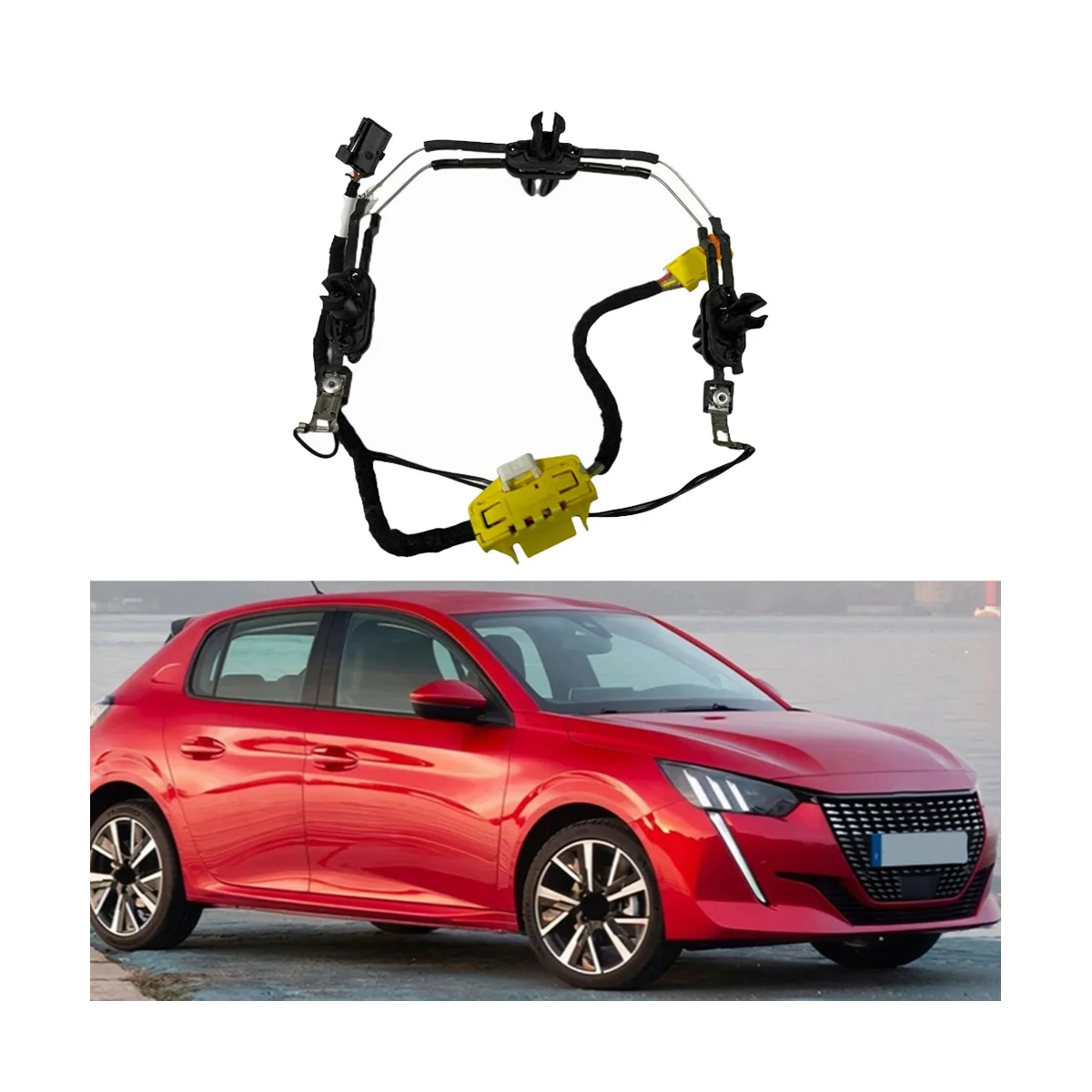 Car Steering Wheel Switch Wire Harness Multifunctional 9812313777 98255044ZD for Peugeot 2008 4008 Citroen C5