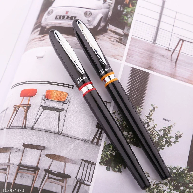 

Pimio 907 Iridium Nib Classic 0.5mm Fountain Pen High Quality Metal Elegante Stationery Business Supplies Calligraphy Ink Pen