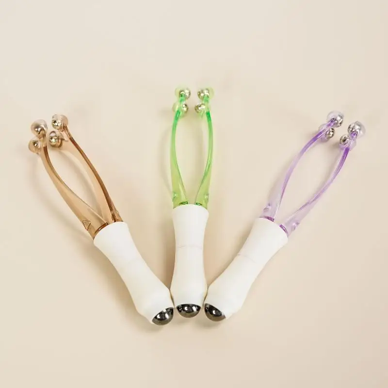 

Finger Massager Roller Magnetic Bead Dual Head Massager For Hand Joint Tiger Mouth Acupoint Fatigue Inflammation Meridian Clamp