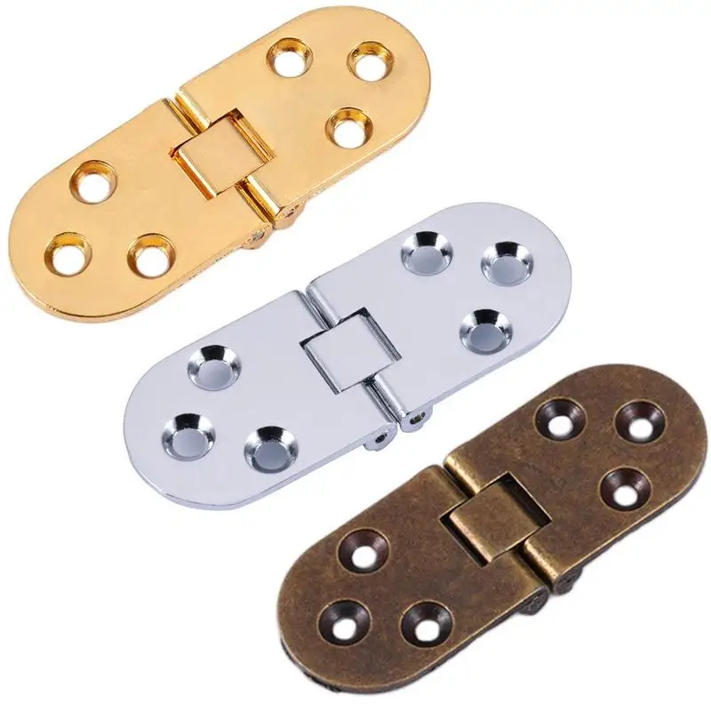 

1 Pcs Zinc Alloy Mounted Folding Hinges Self Supporting Foldable Table Cabinet Door Hinge Furniture hardware