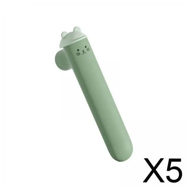 

5x силиконовая крышка дверной ручки для защиты детей, крышка дверной ручки для гостиной, зеленая