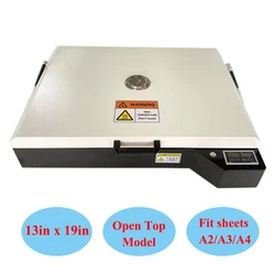 CALCA 13in x 19in DTF Oven With Temperature Control A3 A4 Pro DTF Oven Curing Transfer Film DTF Sheet - Open Top Model Wholesale