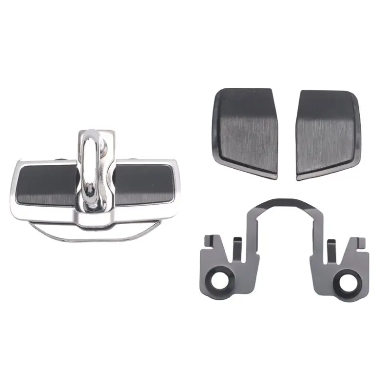 ABIB -1Set TRD Door Lock Stabilizer Protector Latches Stopper Covers For Subaru All Series BRZ XV Forester Legacy Outback WRX Du