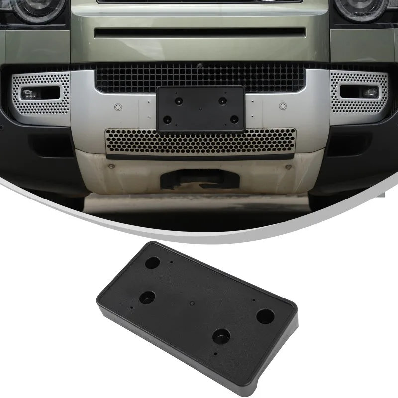 

ABS for 2020+ Land Rover Defender Front License Plate Holder (US Version) Car Accessories