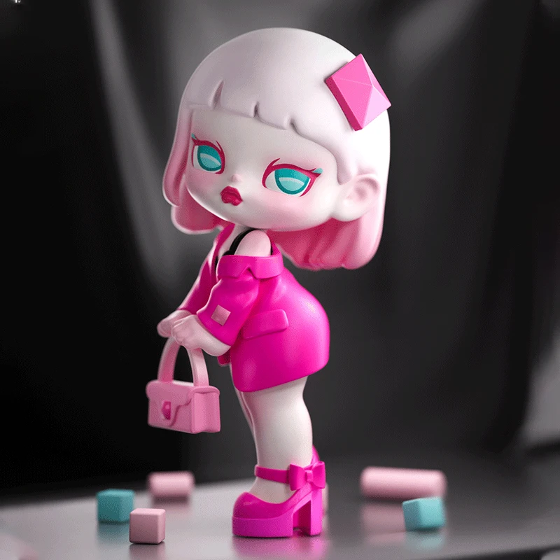 ANITA Fashion Week Collection Trendy Series Blind Box Decorations Toy Action Figures Girlfriends Birthday Gifts Car Decorations