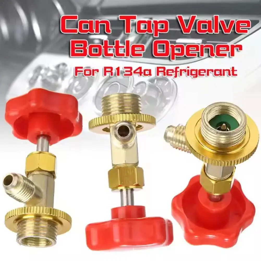 

R12 R410a R404a R407a R600a R22 A/C Refrigerant bottle opener,Can open any refrigerant bottle,Distribution valve