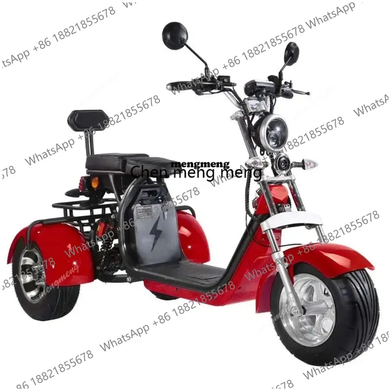 Clark is hot selling Fat Tire Chopper Scooter Citycoco Coc 3 Wheel Tricycle Eec 3000w Best Electric Motorcycle off Road Sport Cr