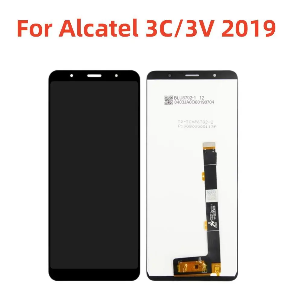 For Alcatel 3v (2019) 5032 5032W 5032D 5032A 5032J LCD Display Touch Screen Digitizer Assembly For Alcatel 3C (2019) 5006 Screen