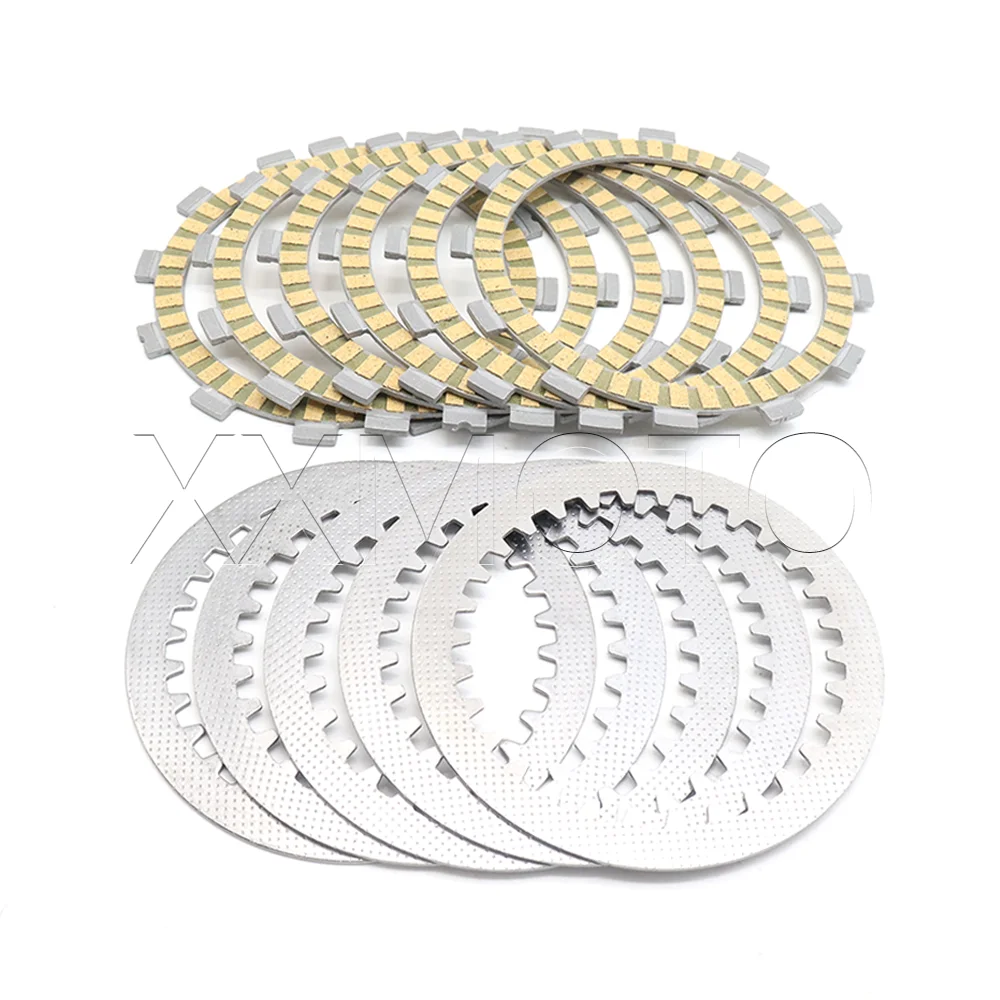 For Suzuki DF200 ET EW EX DF200 EV EW EY G H J SE RV200 GSF250 GSX250 R GSXR250 J CK Motorcycle Clutch Plate Friction Disc Kit