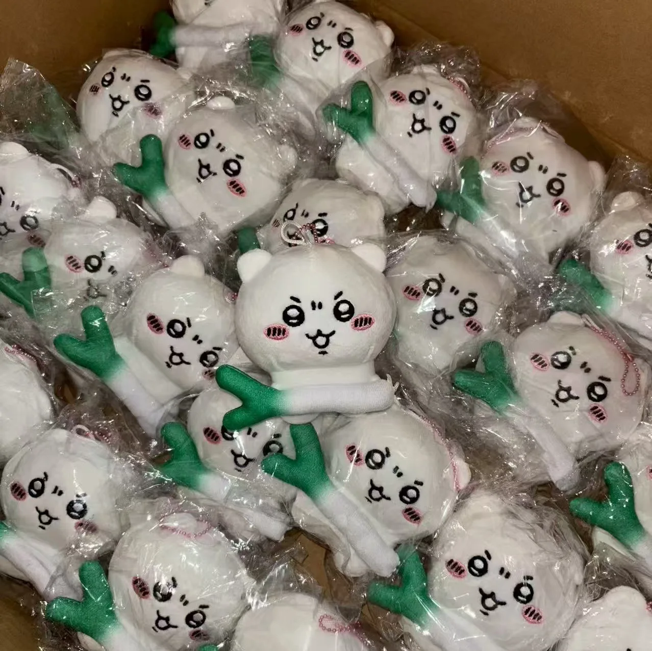 Cute Plush Keychain Toy Hatsune Onion | Anime Style Kawaii Doll Pendant | Chiikawa Inspired Usagi & Hachiware Accessories