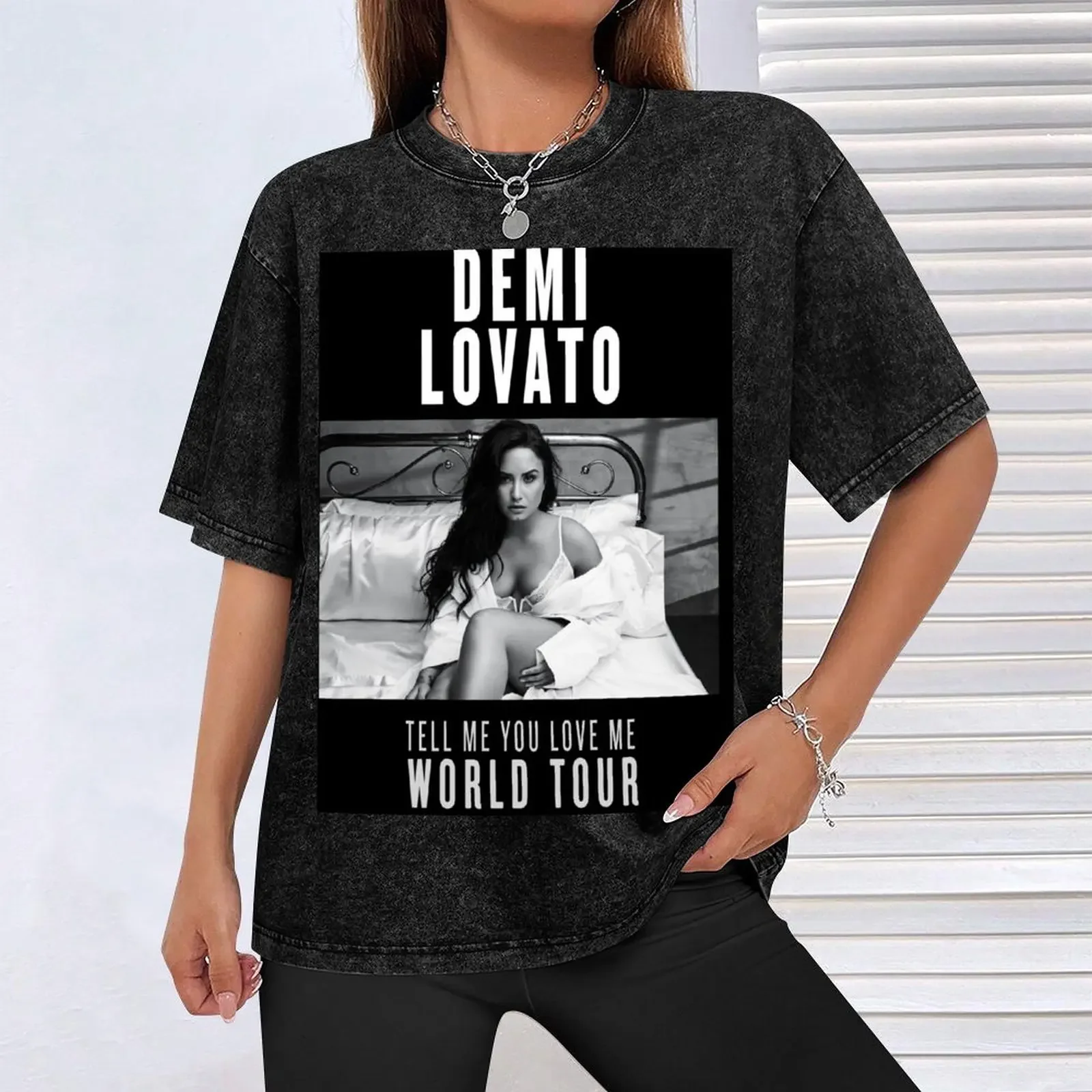 Tell Me You Love Me Tour - ملصق 1 تي شيرت مطبوع عليه حيوانات للأولاد ملابس جمالية فاخرة مصممة قميص ضغط للرجال #4