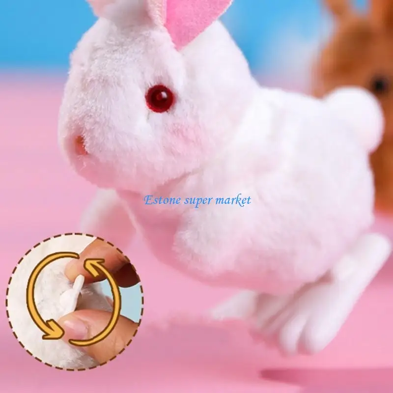 090B Bunny Wind Up Toy Up Toy Crawling Giocatto