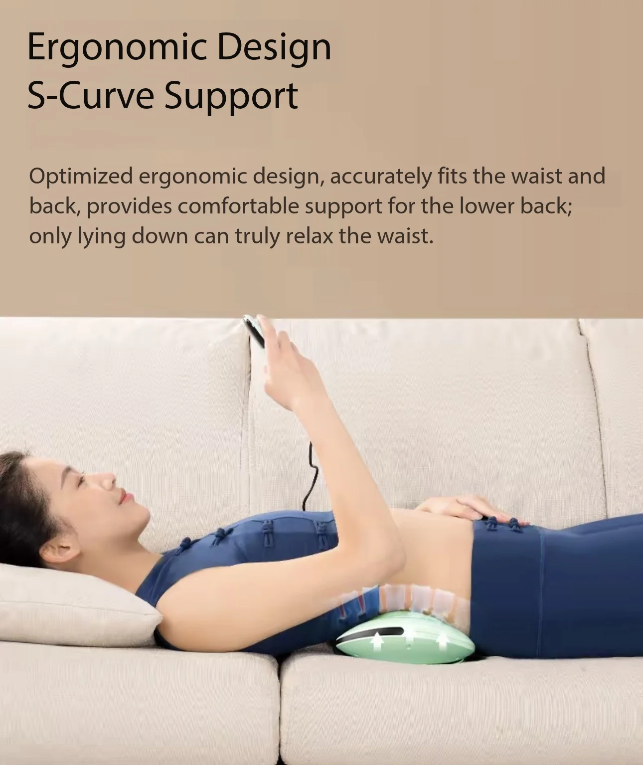 Electric Heating Massage Waist Belt Adjustable Lumbar Support Belt Relieve Waist Fatigue Muscle Strain Waist Care Tool