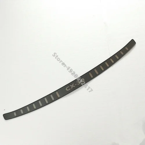 Imagen 2 del producto Envío gratis para Mazda cx-30 cx 30 2020 2021 ~ 2023 accesorios de coche Protector de Parachoques Trasero inoxidable alféizar maletero placa de rodadura embellecedora