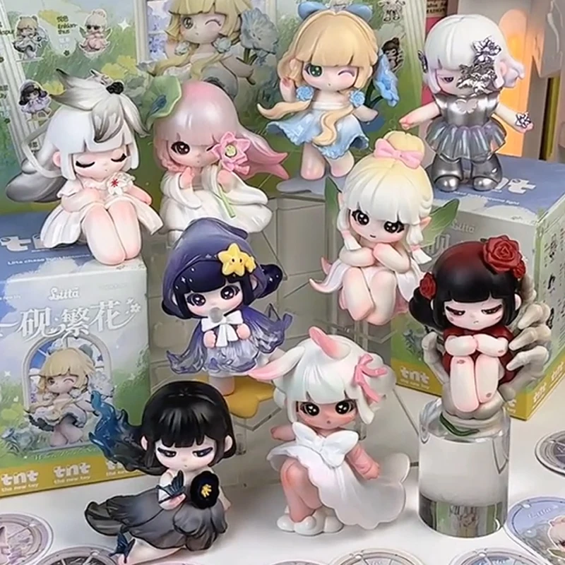 

Liita Where Petals Settle Series Blind Box Cute Liita Blind Doll PVC Mystery Box Anime Action Figure Ornament Collector
