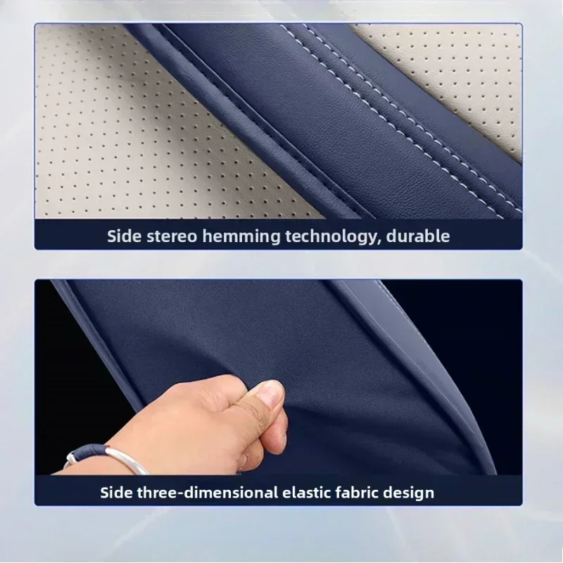 أغطية مقاعد السيارة FORD F-150، غطاء مقعد السيارة الجلدي الأمامي والخلفي، واقي وسادة مقعد السيارة المقاوم للماء مناسب لـ #3