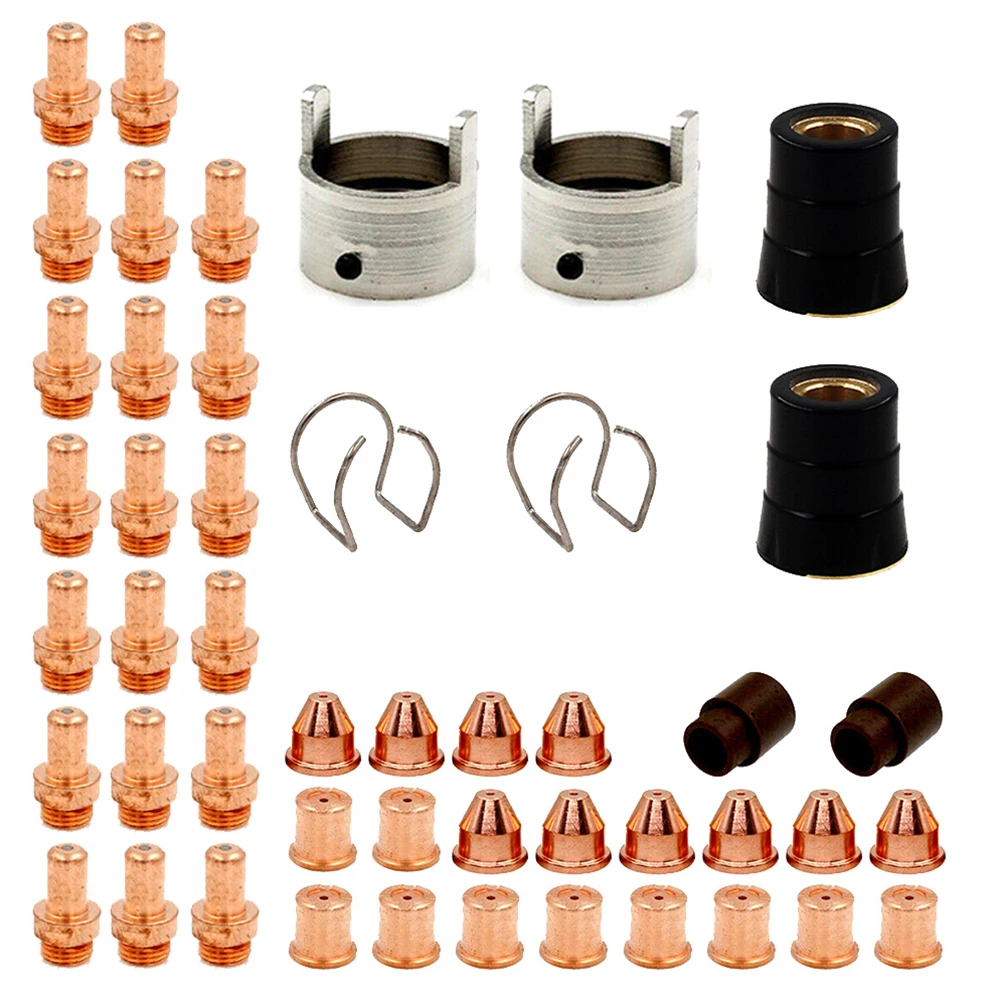 

Plasma Cutting Accessories 48pcs Electrode Tip Guards for Eastwood For Versa Cut 60A and Other Related Equipment