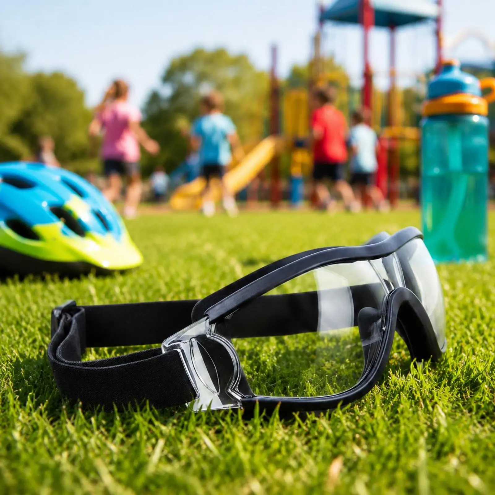 Pollen Safeguarding Eyewear Windproof Kids Goggles Anti-Fog Goggles Lightweight Dustproof Eyewear Side Guard for Outdoor