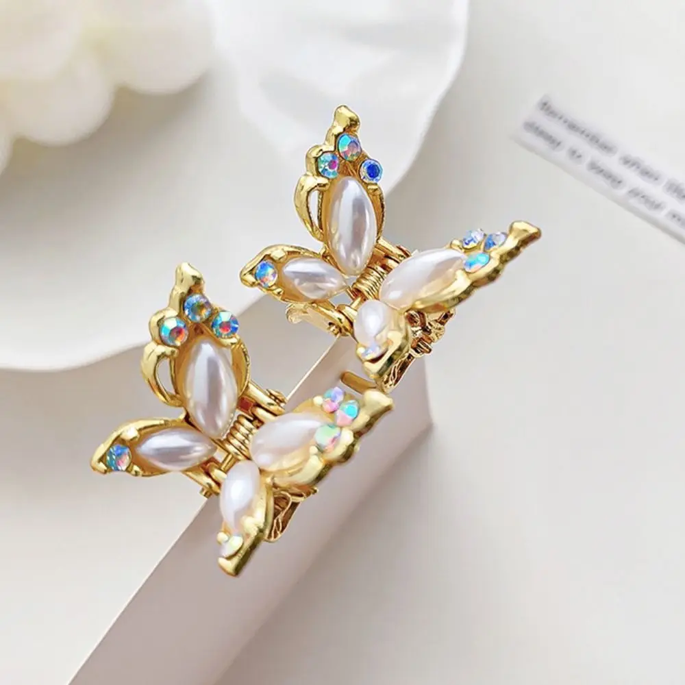 Small Hair Accessories Starfish Hair Claw Metal Heart Shell Hair Crab Clip Hair Ornaments Hair Clip Mini Hair Claw Women