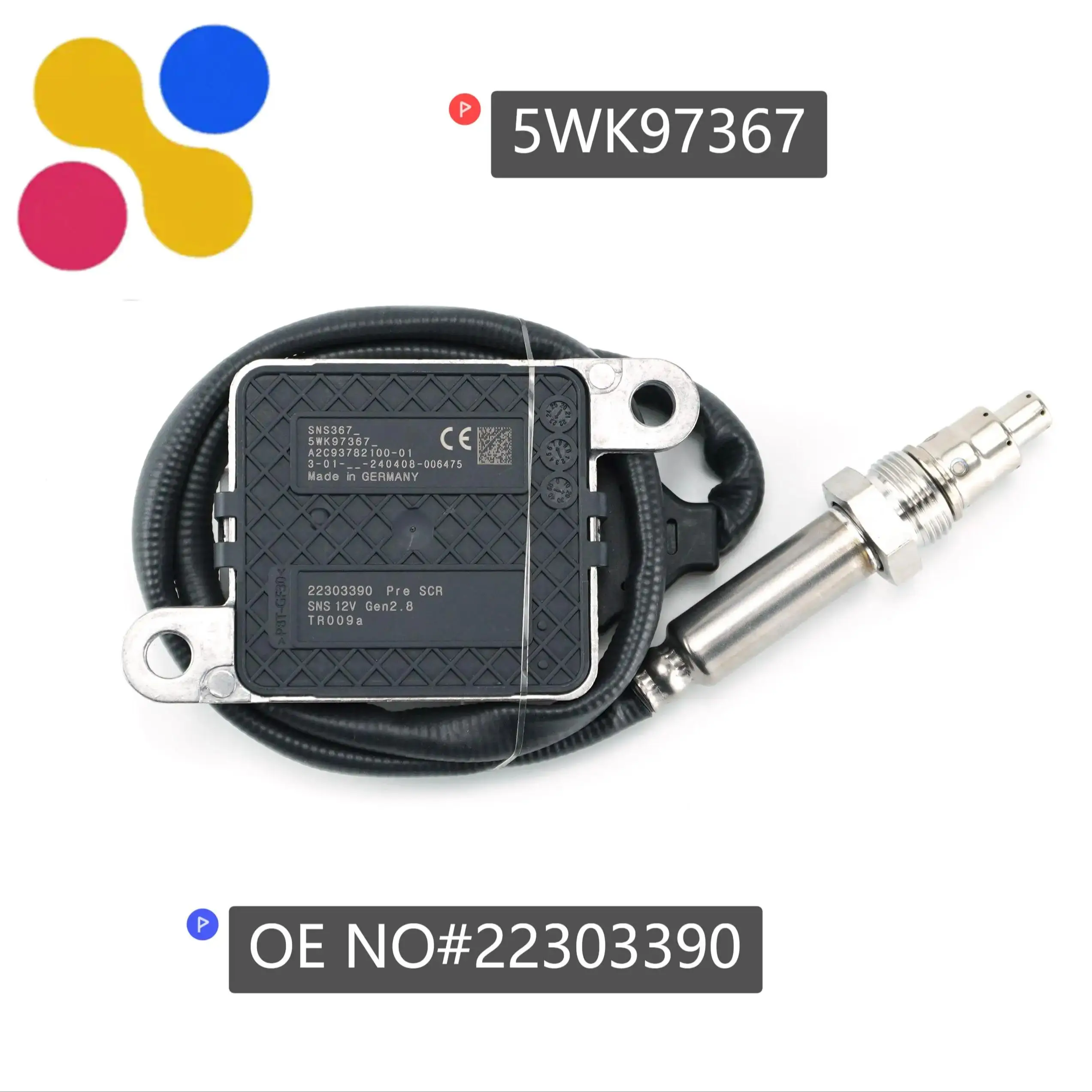 

5WK97367 22303390 New Nitrogen Oxygen Sensor 5WK9 7367 High Performance NOx Sensor for Volvo Wholesale Price Truck Parts