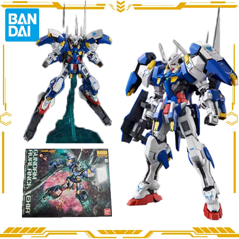 

Bandai Genuine MG 1/100 Action Anime Figure Avalanche Exia Assemble Toy Assemble Toy for Boys Girls Kids Gift Collectible Model