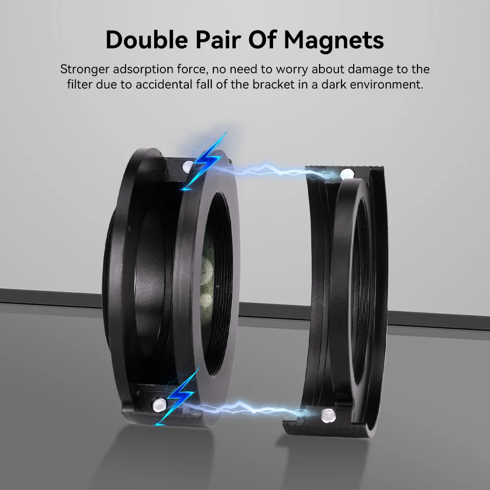 Svbony Sv226 Filter Lade Geïntegreerd Gieten Nti-Licht Lekkend Ontwerp Voor 1.25 En 2 Inch Filter Gemonteerde Deep Sky Fotografie