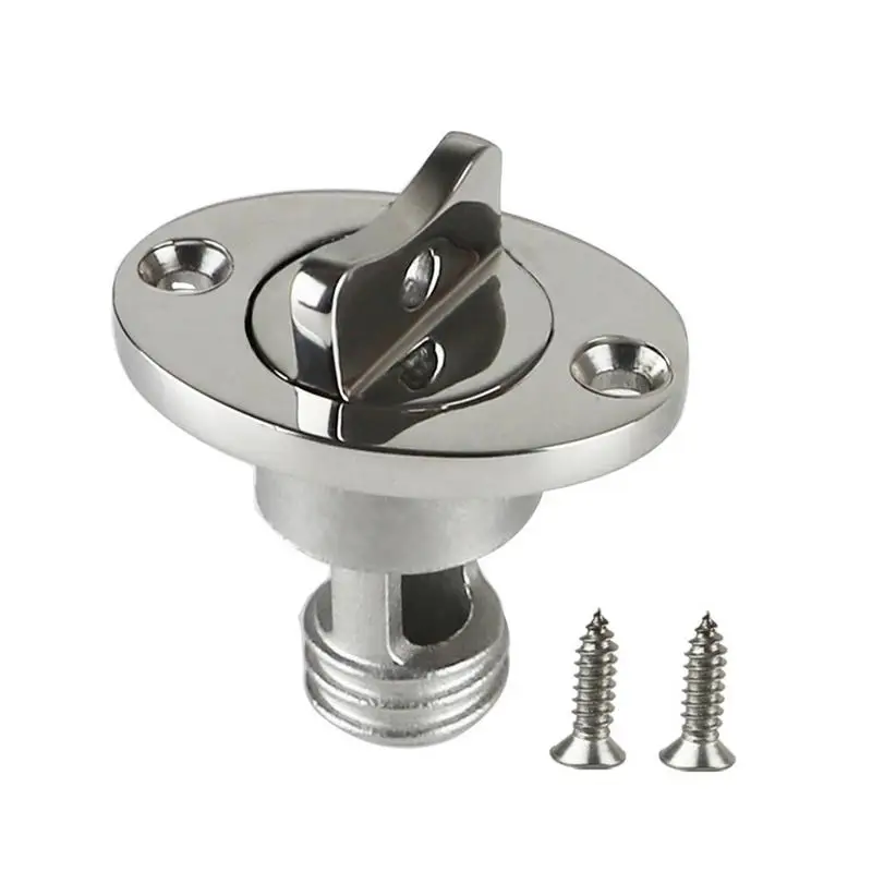 Boat Drain Plug Bilge Plug With Good Sealing Boat Plumbing Fittings Rust-Resistant Sturdy Kayak Boat Drain For Sterns