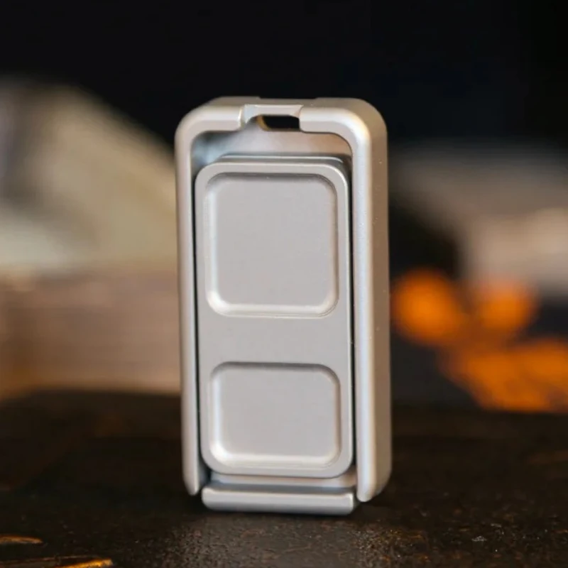 

Механический слайдер из нержавеющей стали EDC, магнитная кнопка, Непоседа, толкающая пластина, сенсорная игрушка для снятия стресса, игрушка для взрослых, снимает тревогу