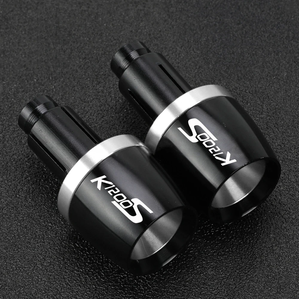 Motorcycle Accessories Handlebar Grips Ends Handle Bar Cap End Plug For BMW K1200S K1200 S 2004 2005 2006 2007 2008 K 1200S Part