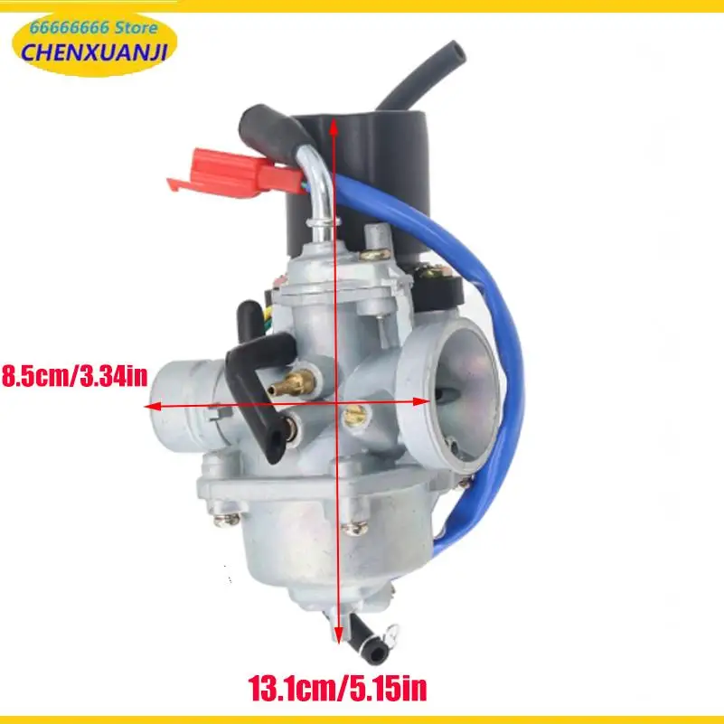 1PE40QMB Jog 50cc 72cc 90cc 19mm Carburetor with Electric Choke For Minarelli 2 Stroke 1E40QMB Scooter Moped Carb PZ19J