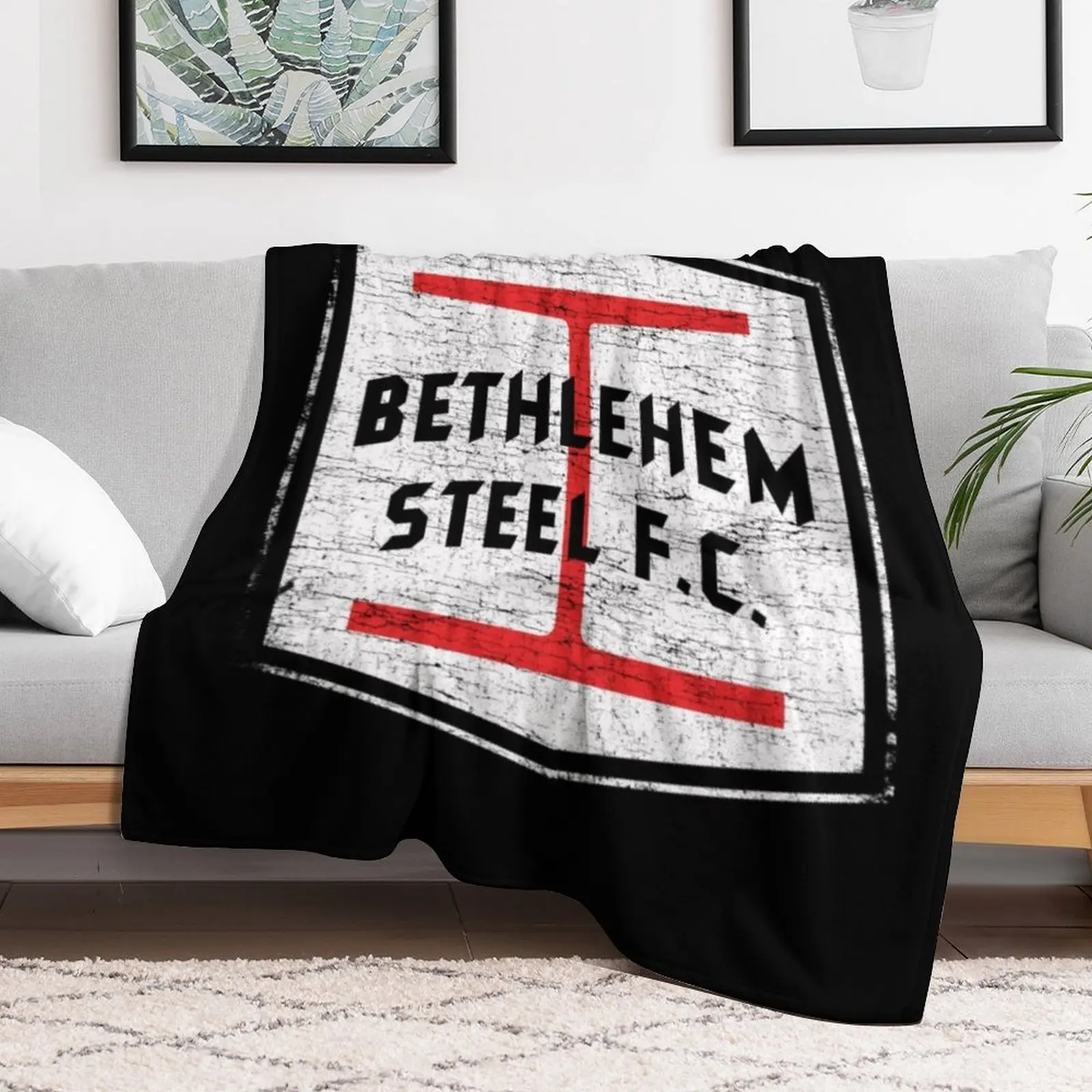 Bethlehem Steel T-ShirtBethlehem Steel Vintage Throw Blanket