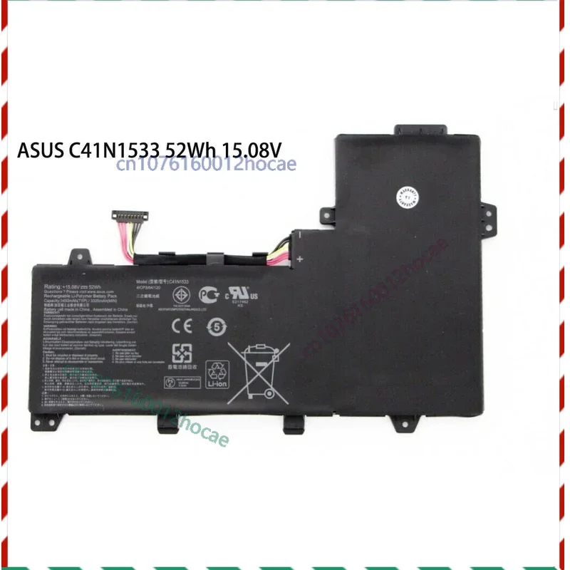 

New 52Wh 15.08V C41N1533 Battery for Asus ZenBook Flip UX560U UX560UQ UX560UX Fast ship Fast ship