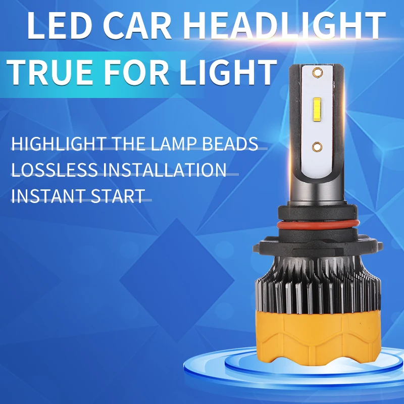 H11 LED Headlight 20000LM H4 H7 H1 H3 H8 H9 9005 9006 HB3 HB4 3000K 4000K 6000K 2PCS Auto Fog Light Low Beam High Beam 12V