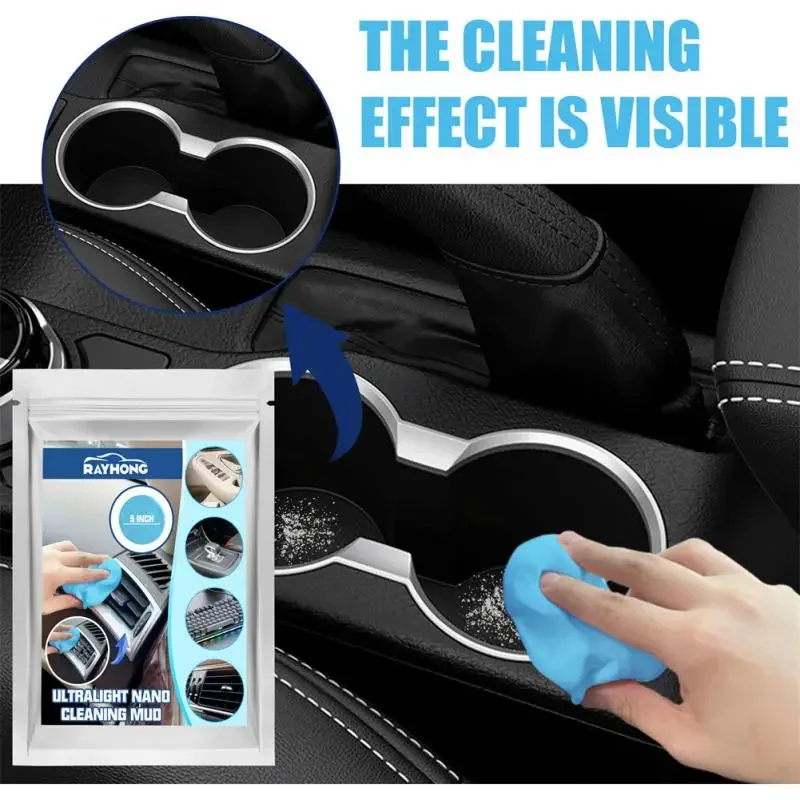 1~15PCS Car Cleaning Gel Reusable Keyboard Cleaner Gel Auto Air Vent Interior Detail Removal Putty Cleaning Keyboard Cleaner For