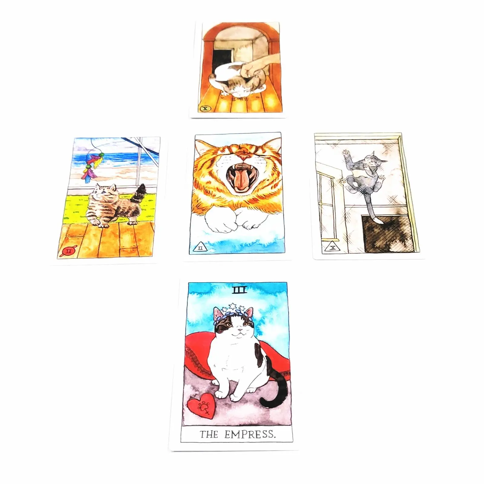 Cat Tarot: 78 Cards