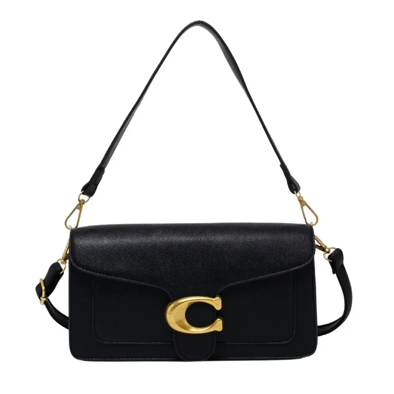 

Elegant small square women's bag with exquisite transportation skills, versatile sloping shoulders, and trendy 2025 new model