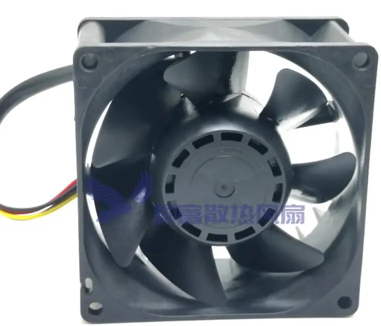 SANYO DENKI 9G0848P1H03 DC 48V 0.26A 80x80x38mm 4-Wire Server Cooling Fan