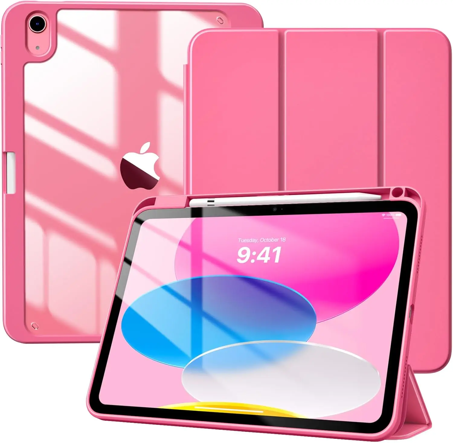 

Защитный чехол для iPad (A16) 11-го поколения 11 дюймов 2025, чехол для iPad 10-го поколения 10,9 дюймов 2022 с подставкой для карандашей